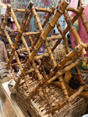 Vintage Regency Foldable Bamboo Wine Rack - Natural Brown